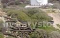 Kλοπές χαλκού στην Κάρυστο - Γδύσανε  το αιολικό πάρκο της ΔΕΗ ανανεώσιμες στο Μαρμάρι Ευβοίας - Φωτογραφία 4