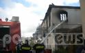 Hλεία: Πυρκαγιά κατέστρεψε διώροφο κτίριο στην Αμαλιάδα!