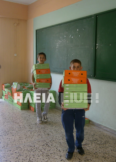 Ξεκίνησε η διανομή φρούτων στα σχολεία της Hλείας - Φωτογραφία 2