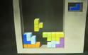 Τρισδιάστατο Tetris φτιαγμένο με κιμωλία!