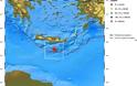 Νέα σεισμική δόνηση νότια της Κρήτης