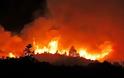 Συνεχίζεται η μάχη με τη φωτιά στα Τρίκαλα Κορινθίας