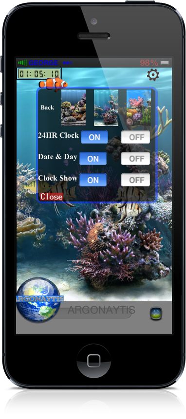 Aquarium Lockscreen: Cydia theme....Για την οθόνη κλειδώματος - Φωτογραφία 2