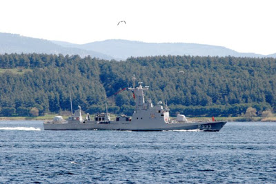 Τουρκικά Επιθετικά ταχύπλοα σκάφη ''Ειδικών Αποστολών '' περνούν τα Δαρδανέλια ! - Φωτογραφία 1