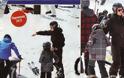 Bατίδου - Κούγιας πήγαν για σκι με τα παιδιά τους! - Δείτε φωτο - Φωτογραφία 2