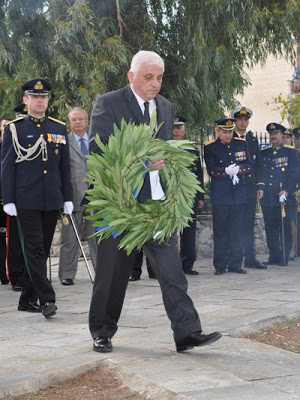 Παρουσία Υφυπουργού Εθνικής Άμυνας κ. Παναγιώτη Καράμπελα στις εορταστικές εκδηλώσεις της Επετείου της Μάχης των Οχυρών, στο Οχυρό «ΡΟΥΠΕΛ» - Φωτογραφία 1