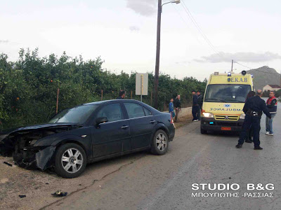 Τροχαίο ατύχημα στην οδό Άργους Ναυπλίου - Φωτογραφία 3