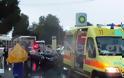 Σοβαρό τροχαίο ατύχημα στην Λ.Καζαντζάκη στα Χανιά