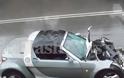 Σοβαρό τροχαίο ατύχημα στην Λ.Καζαντζάκη στα Χανιά - Φωτογραφία 3