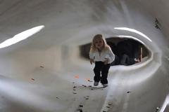 Παιδική χαρά από παλιές ανεμογεννήτριες