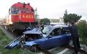 Τρεις νεκροί σε σύγκρουση τρένου με ΙΧ στη Θεσσαλονίκη