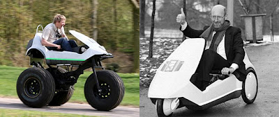 Το θρυλικό Sinclair C5 έγινε… monster bike - Φωτογραφία 2