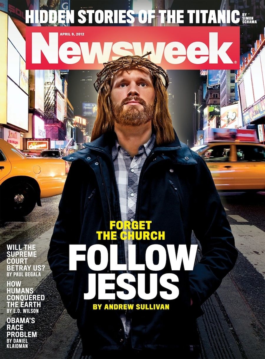 Προκλητικό εξώφυλλο του Newsweek με τον Χριστό... χίπστερ - Φωτογραφία 2