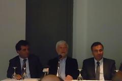 Εκδήλωση για την παράδοση των ασφαλιστήριων καρτών 85.000 περίπου μαθητών δωρεά της εταιρίας Λαρσινός