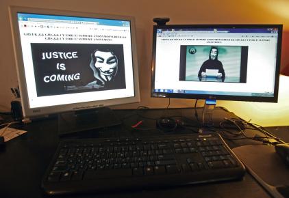 Προεκλογικό μήνυμα των Anonymous για την Ελλάδα - Φωτογραφία 1