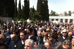 Φωτογραφίες από την πολιτική κηδεία του Δημήτρη Χρίστουλα