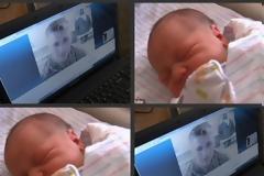 Γέννηση  μέσω Skype!