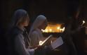 Εκατοντάδες πιστοί γιορτάζουν το Πάσχα στους Αγίους Τόπους