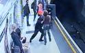 Mία γυναίκα, έπεσε επάνω σε έναν διαταραγμένο άνδρα στο μετρό....και αυτός την έσπρωξε στις ράγες [ΦΩΤΟ] - Φωτογραφία 3