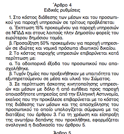 Η ΕΛΑΣ,βρήκε τρόπο να βγάλει λεφτά.Το τιμολόγιο ενοικίασης,εκπτώσεις και προσαυξήσεις - Φωτογραφία 2