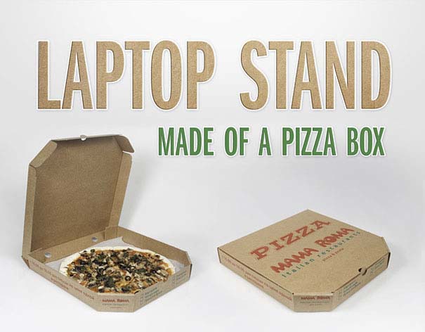 10 απίστευτα πράγματα που μπορείτε να φτιάξετε με ένα κουτί πίτσας - Φωτογραφία 4