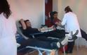 Για πρώτη φορά αιμοδότες μαθητές στη Λαμία