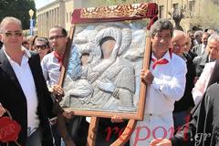 Υποδοχή Εικόνας της Παναγίας Σπηλιανής στη Ρόδο