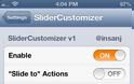 SliderCustomizer: Cydia tweak new free - Φωτογραφία 2