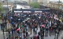 Μεγάλη διαδήλωση για την Ιερισσό έξω από το Αστυνομικό Μέγαρο Θεσσαλονίκης [video] - Φωτογραφία 4