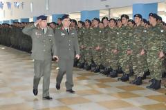 Φωτό από την ορκωμοσία νεοσυλλέκτων στο ΚΕΕΜ Σπάρτης