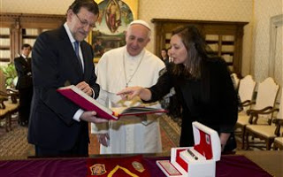 Συνάντηση Ραχόι με τον Πάπα Φραγκίσκο - Φωτογραφία 1
