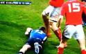 Παίκτης ράγκμπι κλώτσησε στο κεφάλι πεσμένο αντίπαλο [video]