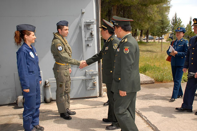 Επίσκεψη αντιπροσωπείας Αξιωματικών της Λαϊκής Δημοκρατίας της Κίνας στην 114 ΠΜ - Φωτογραφία 2