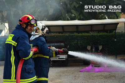 Άσκηση της πυροσβεστικής σε Μυκήνες και Ναύπλιο - Φωτογραφία 8