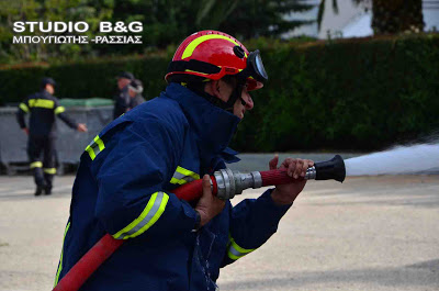 Άσκηση της πυροσβεστικής σε Μυκήνες και Ναύπλιο - Φωτογραφία 9
