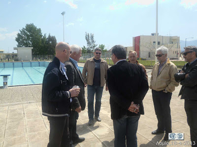 Επίσκεψη αντιδημάρχων Λαμιέων στην πισίνα του ΤΕΙ Λαμίας - Φωτογραφία 4