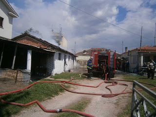 Κάηκε αποθήκη οικίας στον Πυργετό Τρικάλων - Φωτογραφία 1