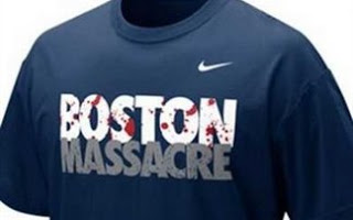Η Nike αποσύρει T-shirts με την επιγραφή «Η σφαγή της Βοστόνης» - Φωτογραφία 1