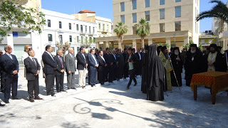 Άρχισαν με επιτυχία οι εκδηλώσεις, με την συμμετοχή κλήρου, τοπικών αρχών και λαού, για τα 100 χρόνια από την Ένωση της Κρήτης με την Ελλάδα - Φωτογραφία 1