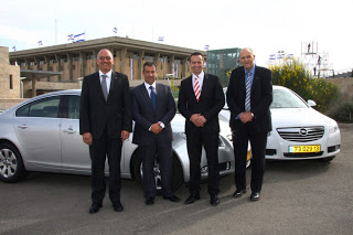 Το Opel Insignia επίσημο αυτοκίνητο των μελών της Ισραηλινής Βουλής - Φωτογραφία 1