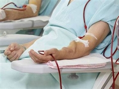 Ένταση στο νοσοκομείο ¨Αγ. Ανδρέας για την αιμοδοσία της Χρυσής Αυγής - Φωτογραφία 1