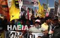 Hλεία: Ξεσηκωμός χιλιάδων αλλοδαπών εργατών σε αντιρατσιστικό συλλαλητήριο στη Ν.Μανωλάδα - Δείτε video