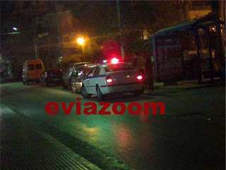 Χαλκίδα: Αστυνομική καταδίωξη τα μεσάνυχτα - Φωτογραφία 1
