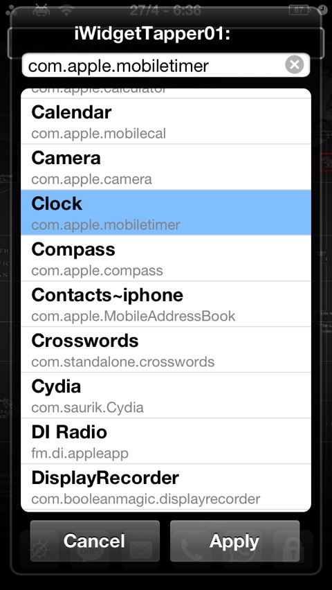 iWidgetTapper: Cydia tweak new free - Φωτογραφία 2