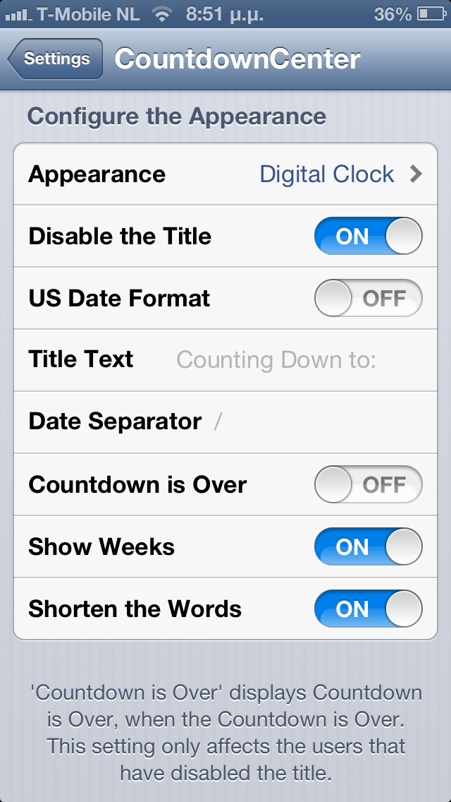 CountdownCenter: Cydia addons notifications center free - Φωτογραφία 4