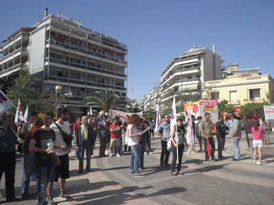 Τίμησαν την εργατική Πρωτομαγιά στο Αγρίνιo - Φωτογραφία 7