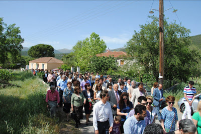 Πανηγύρισε με κάθε λαμπρότητα ο Ιερός Ναός Αγίου Γεωργίου Ελαιοχωρίου - Φωτογραφία 5