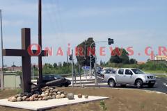 Σημειωτόν τα αυτοκίνητα στην Εθνική οδό Αντιρίου-Ιωαννίνων