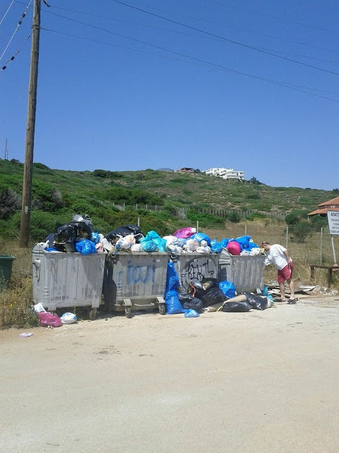 Στη Λαυρεωτική ανέστη μόνο ο Χριστός ! Το απορριματοφόρο παραμένει κλινικά νεκρός - Φωτογραφία 13