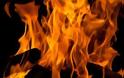 Φωτιά σε φάρμα αγελάδων στα Λύμπια έκαψε 150 μπάλες σανού